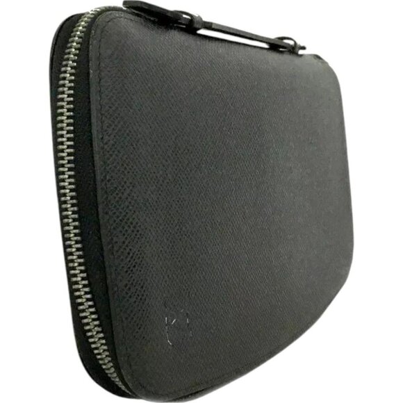 470258BA (L3) Louis Vuitton Wallet Long Organizer Ardoise Taiga Leather - Picture 4 of 10